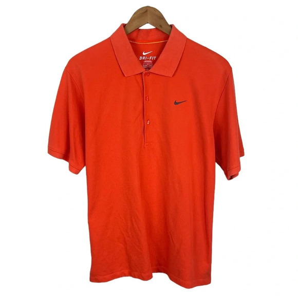 Nike Other - PO497 Mens Nike Dri Fit Athletic Sports Brand Preppy Triblend Polo Shirt L